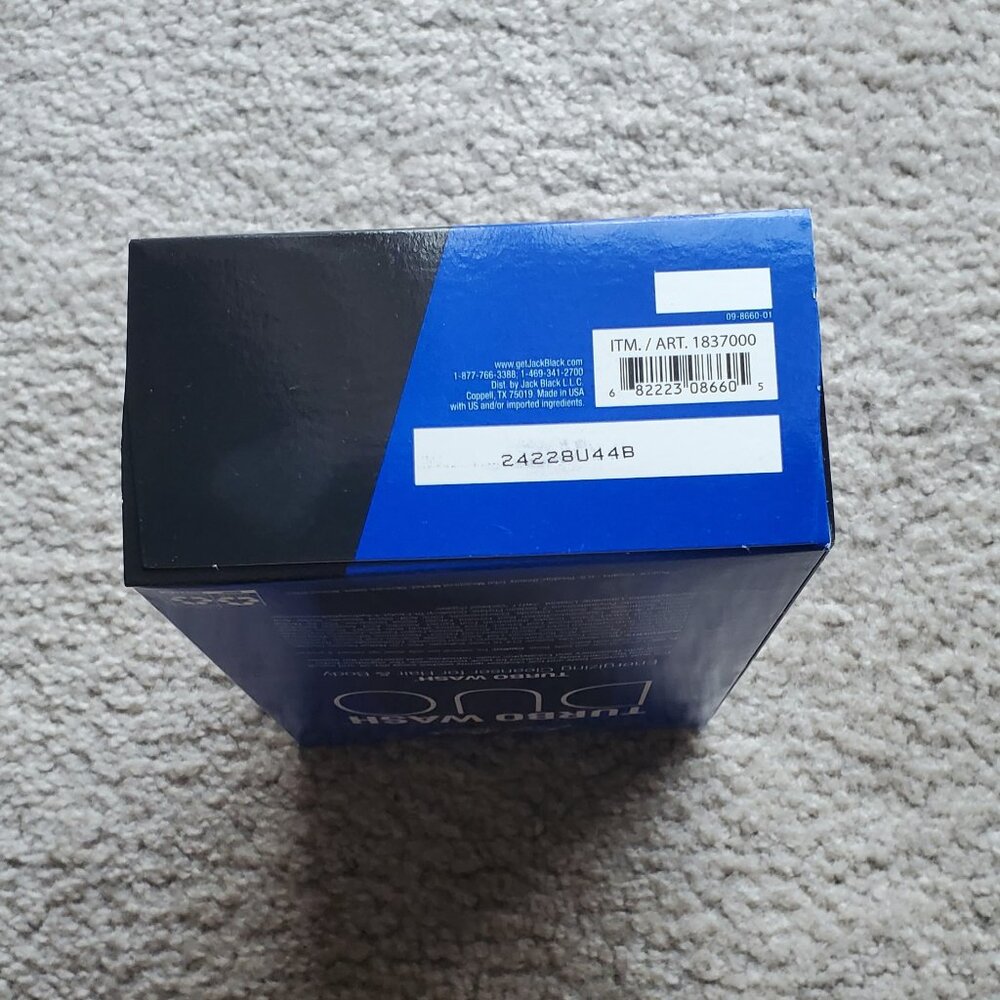 Jack Black Turbo Wash Cleanser 2 - 16 Fl Oz New Sealed Box - Picture 3 of 5